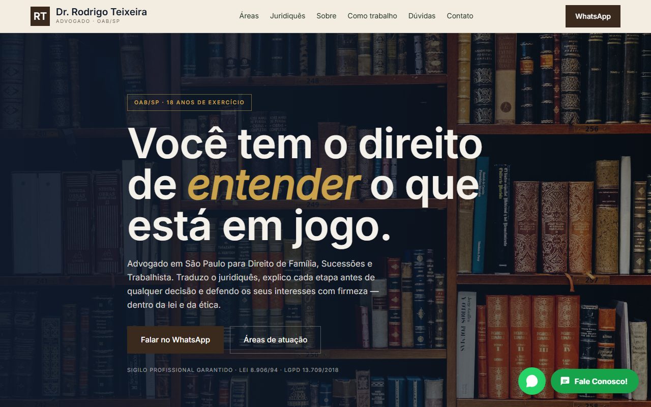 Prévia de Escritório de Advocacia