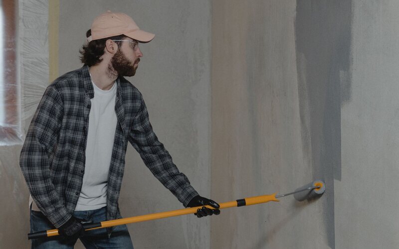Reparo antes da pintura