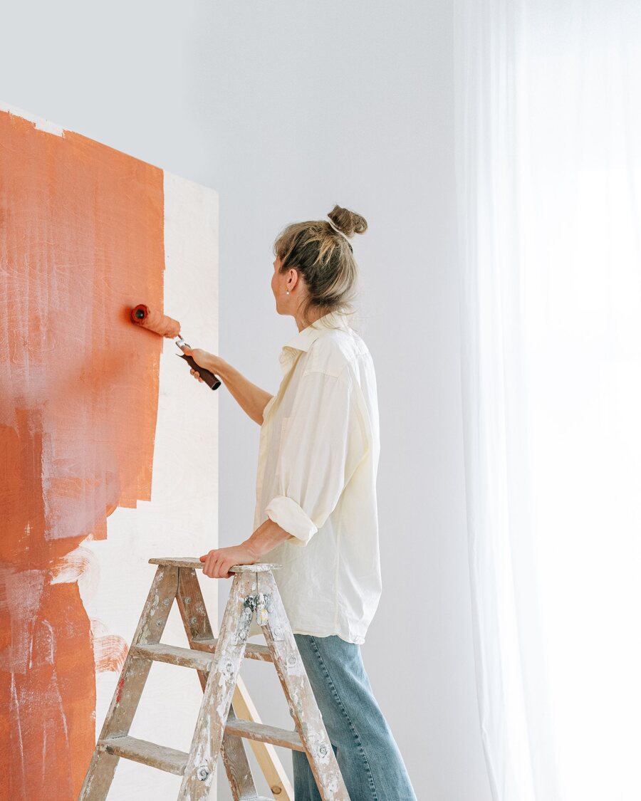 Pintura de parede interna